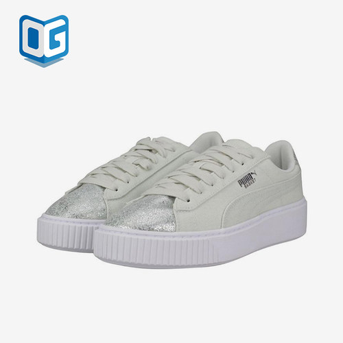 Puma/彪马正品FENTY BEAUTY女士经典轻质厚底低帮板鞋366494-03