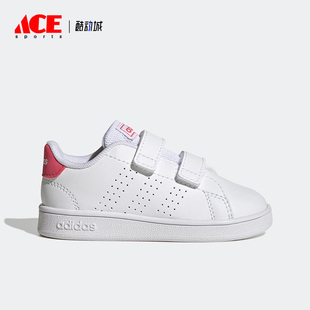 婴童魔术贴舒适轻便运动休闲板鞋 新款 GW6501 阿迪达斯正品 Adidas