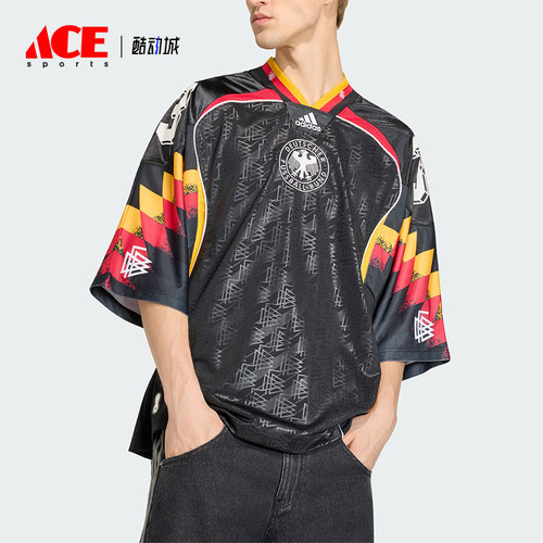 Adidas/阿迪达斯正品三叶草男士运动针织休闲球衣短袖T恤KD5980