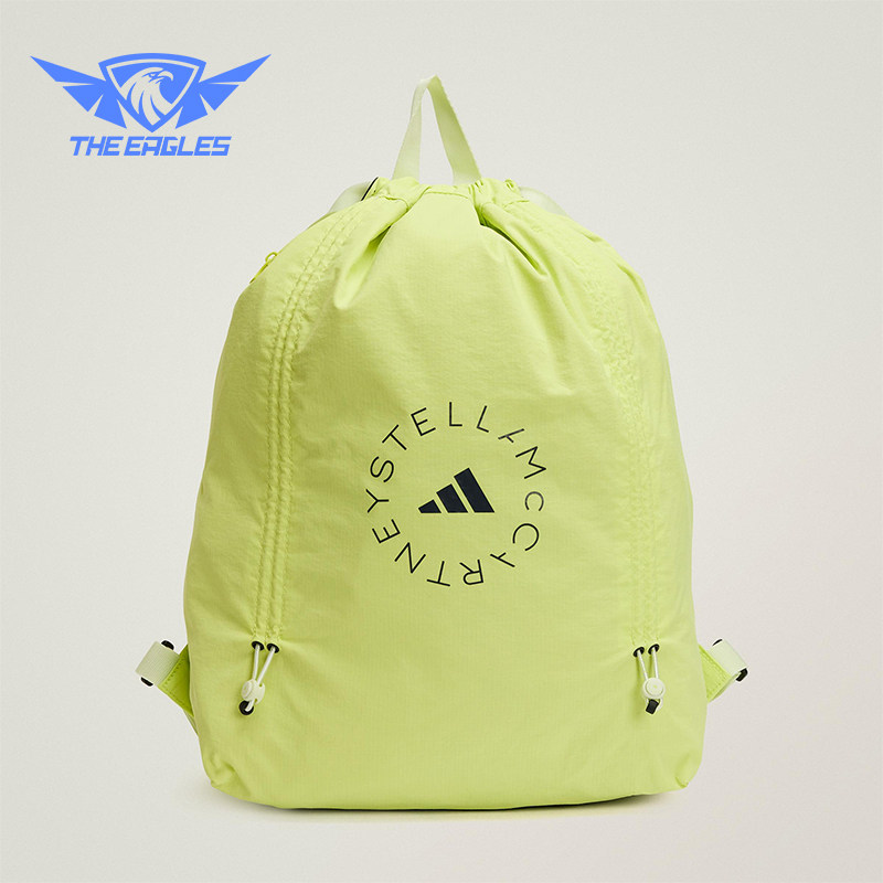 Adidas/阿迪达斯正品GYM SACK女士抽绳健身经典双肩背袋包JN7102