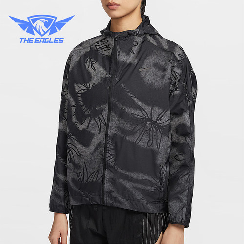 Nike/耐克正品Running Division 女士印花跑步夹克HJ2194-010