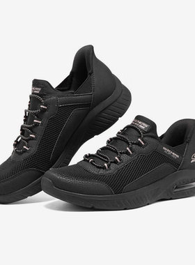 Skechers/斯凯奇正品Slip ins女子气垫缓震轻便一脚蹬休闲鞋