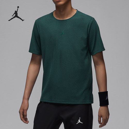Nike/耐克正品JORDAN男士圆领休闲运动针织短袖T恤FN5865-366
