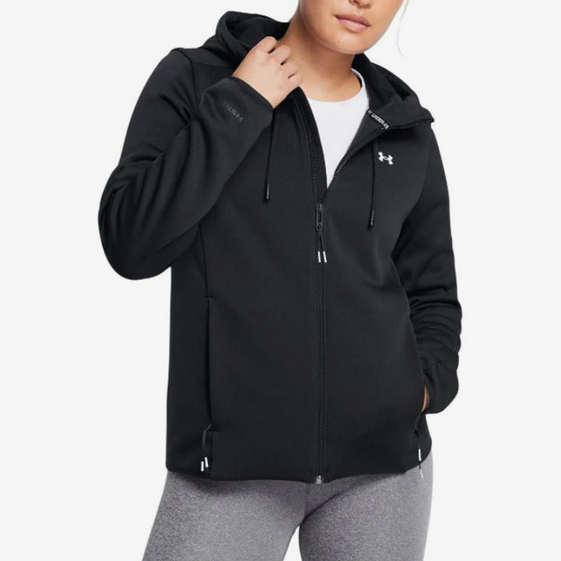 UA/安德玛正品ESSENTIAL SWACKET女士保暖运动外套1378850-002,运动服/休闲服装,运动茄克/外套,淘宝优惠券,粉丝福利购,淘宝优惠卷