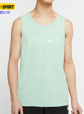 Nike/耐克正品休闲SPORTSWEAR男子圆领运动背心 CT6882-321