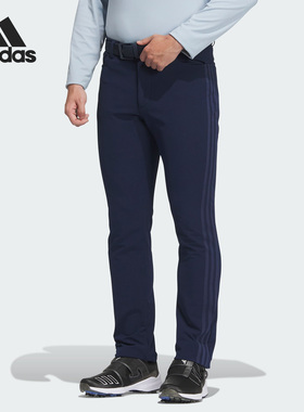 Adidas/阿迪达斯正品秋季新款男子简约休闲高尔夫长裤HY0881