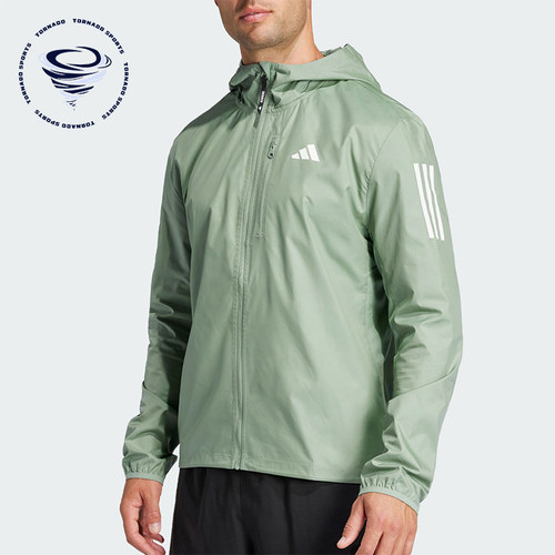 Adidas/阿迪达斯正品新款男士户外训练跑步梭织外套JD2239