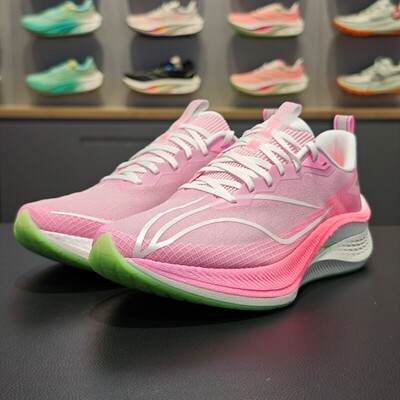 李宁正品赤兔7 PRO男子时尚潮流缓震回弹低帮耐磨跑鞋ARPU001-8