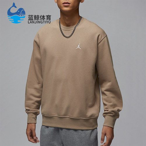 Nike/耐克正品JORDAN男士宽松保暖圆领运动卫衣FV7296-257