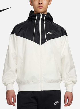 Nike/耐克正品WINDRUNNER男士梭织拼接连帽外套DA0002-134