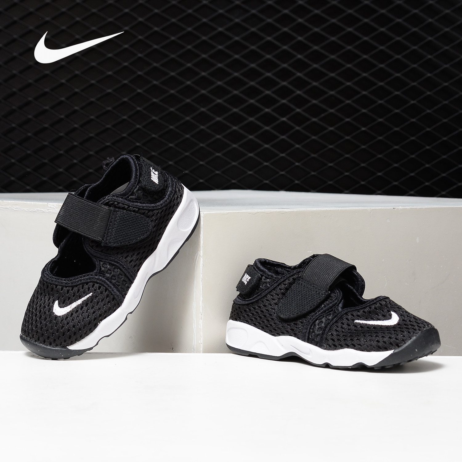 Nike/耐克正品 Little Rift 婴童轻盈透气魔术贴运动童鞋 317415,童鞋/婴儿鞋/亲子鞋,运动鞋,淘宝优惠券,粉丝福利购,淘宝优惠卷