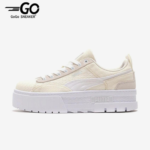 Puma/彪马正品春季新款女士经典轻便厚底休闲低帮板鞋383687-01