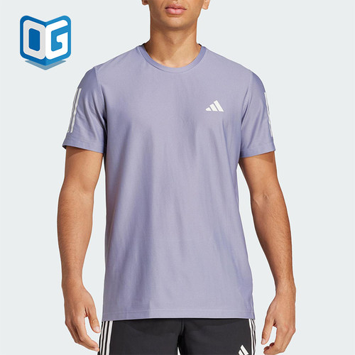 Adidas/阿迪达斯正品夏季新款男士运动训练跑步短袖T恤JC9796