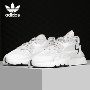 JOGGER男女经典 Adidas 阿迪达斯正品 三叶草NITE EE6255 运动休闲鞋