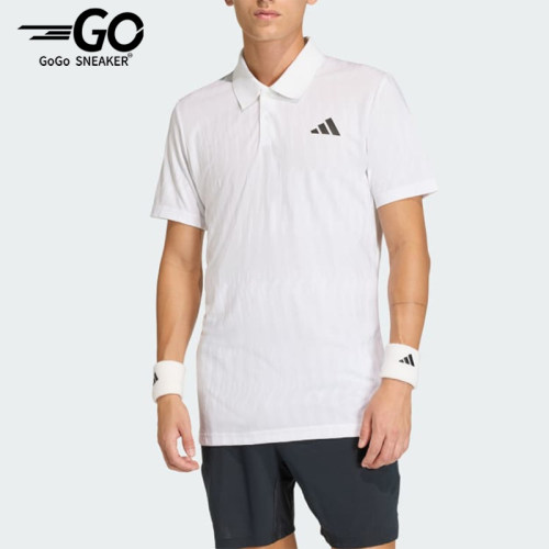 Adidas/阿迪达斯正品FREELIFT男士透气纽扣短袖Polo衫KA5884
