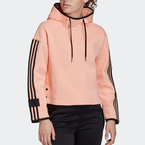 Adidas/阿迪达斯正品当季新款女子连帽舒适运动型格卫衣FR5977