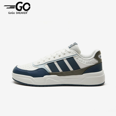 Adidas/阿迪达斯正品新款男白蓝色校园美式经典小白鞋板鞋KI1501