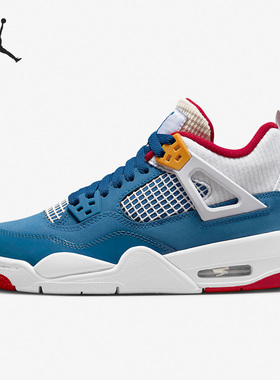 Nike/耐克正品Air Jordan4 Retro女子GS大童运动鞋DR6952-400