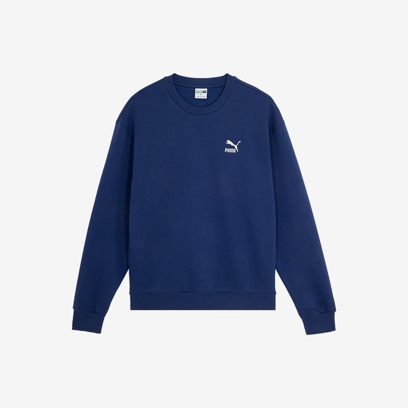 Puma/彪马正品2024新款男女同款经典休闲圆领卫衣625522-12