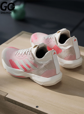 Adidas/阿迪达斯正品新款女士时尚休闲运动透气轻便网球鞋IG0760