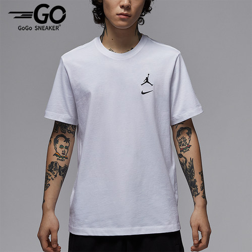 Nike/耐克正品JORDAN男士透气简约户外经典休闲短袖IB8915-100