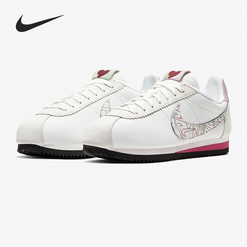 Nike/耐克官方正品CLASSIC CORTEZ SE 女子运动休闲鞋 CI7854-100