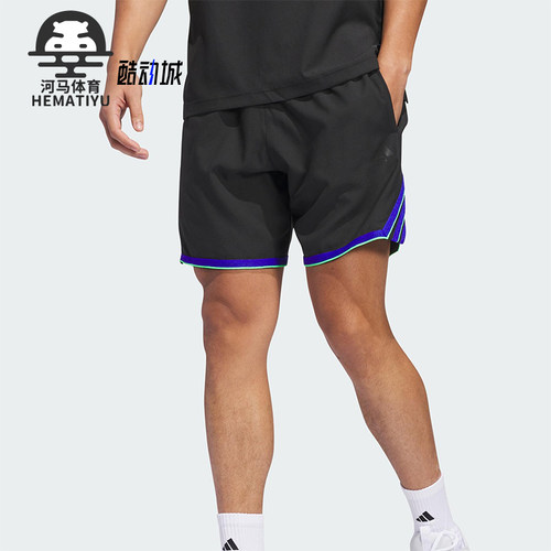 Adidas/阿迪达斯正品夏季款男士训练运动透气舒适篮球短裤JN0322