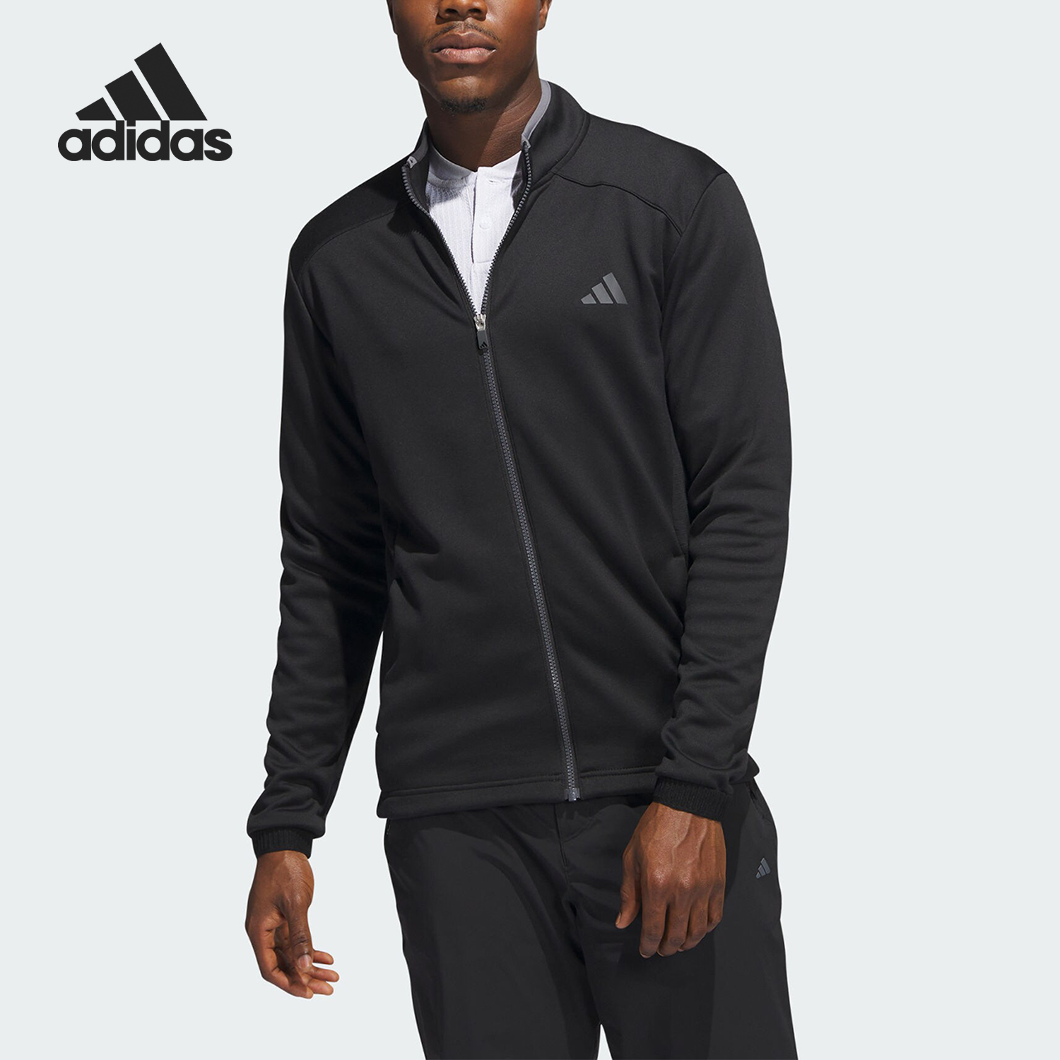 Adidas/阿迪达斯正品高尔夫运动男士运动立领夹克外套HZ3208