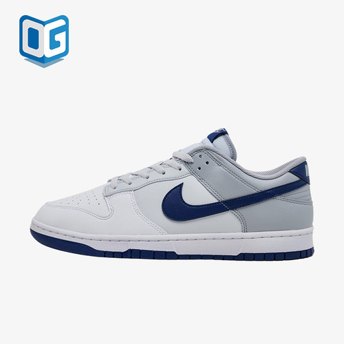 Nike/耐克正品DunkRetro新款男白蓝色街头经典休闲板鞋HF5441-118