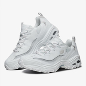 斯凯奇正品 休闲鞋 夏季 Skechers 男子复古系带熊猫鞋 小白鞋 运动鞋