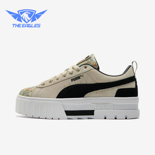 Puma/彪马正品Mayze Botanics女士厚底耐磨经典休闲板鞋384188-01
