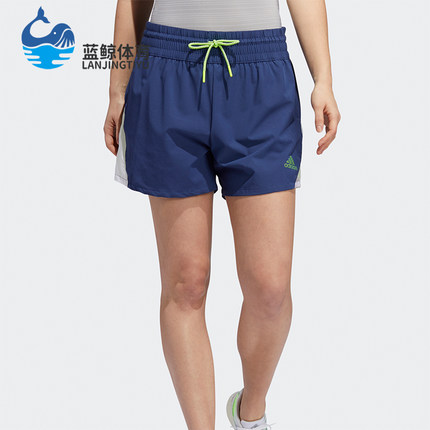 Adidas/阿迪达斯正品夏季女士系带中腰弹力高尔夫运动短裤FK0616
