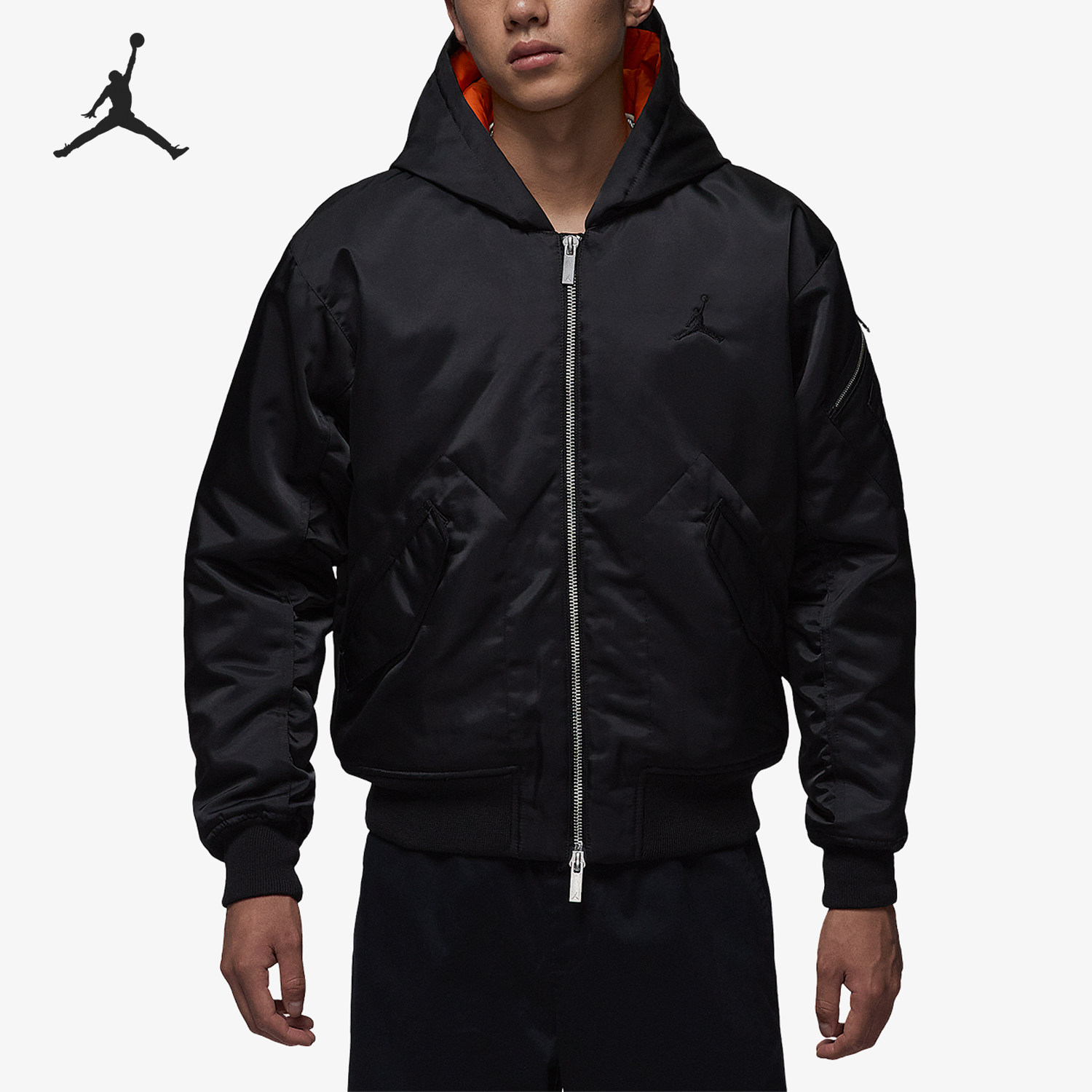 Nike/耐克官方正品JORDAN男士宽松运动经典梭织棉服HV0541-010