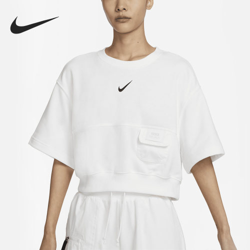 Nike/耐克正品夏季新款女子训练透气运动短袖T恤DV8039-133