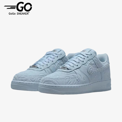 Nike/耐克正品AirForce1空新款浅蓝色街头经典休闲板鞋IO1259-400