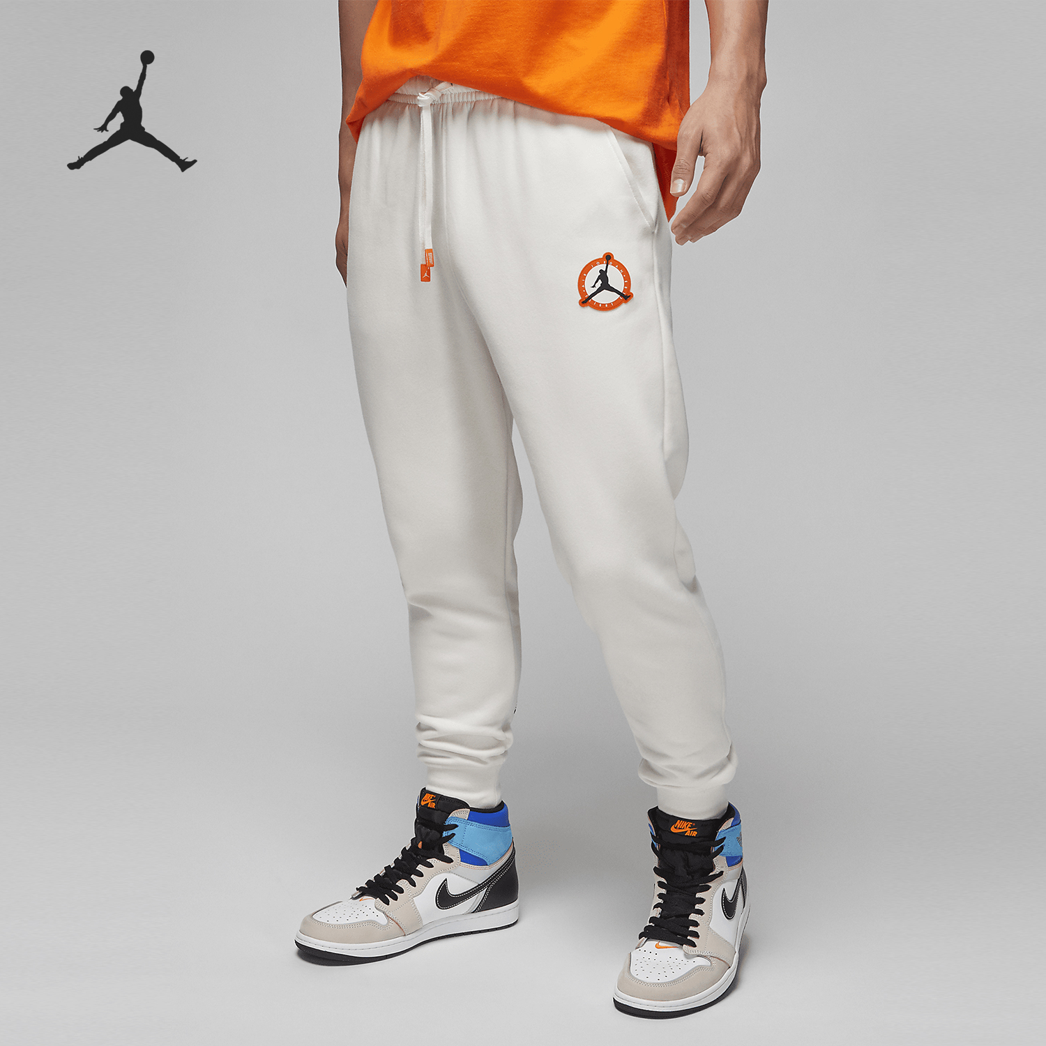 Nike/耐克官方正品JORDAN男士束脚加绒针织运动长裤DV7597-030