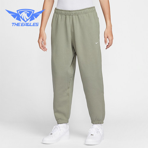 Nike/耐克正品Solo Swoosh 男士宽松束脚加绒长裤DX1365-320