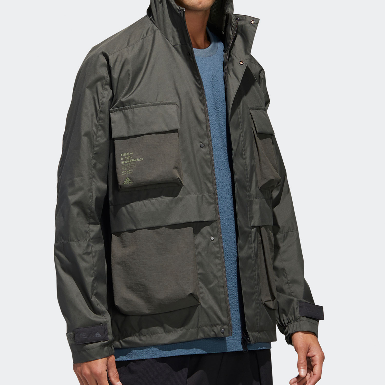 Adidas/阿迪达斯正品2020新款 男子秋季运动型格夹克外套 GF4013