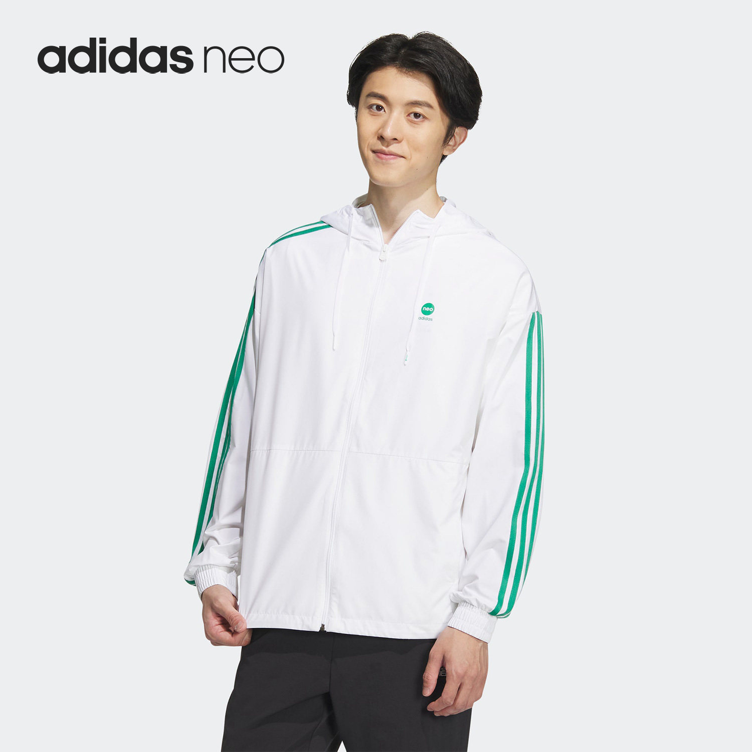 Adidas/阿迪达斯正品当季新款男女休闲运动夹克外套IA4963