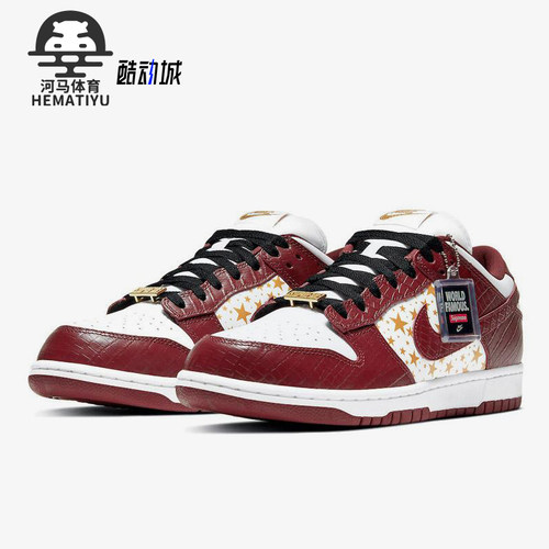 Nike/耐克正品Dunk SB男女系带低帮经典休闲运动板鞋DH3228-103