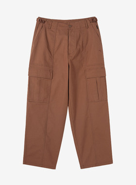 Puma/彪马正品运动男女同款廓形工装宽松休闲长裤627752-82