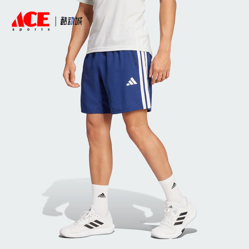 Adidas/阿迪达斯正品TR-ES 3S WV SH男士经典松紧腰短裤JC7719