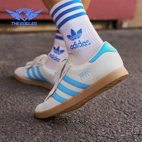 Adidas/阿迪达斯正品三叶草男女同款时尚经典运动低帮板鞋JR9566