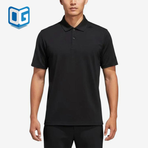 Adidas/阿迪达斯正品纯色套头短袖Polo衫男经典短袖Polo衫KG0818