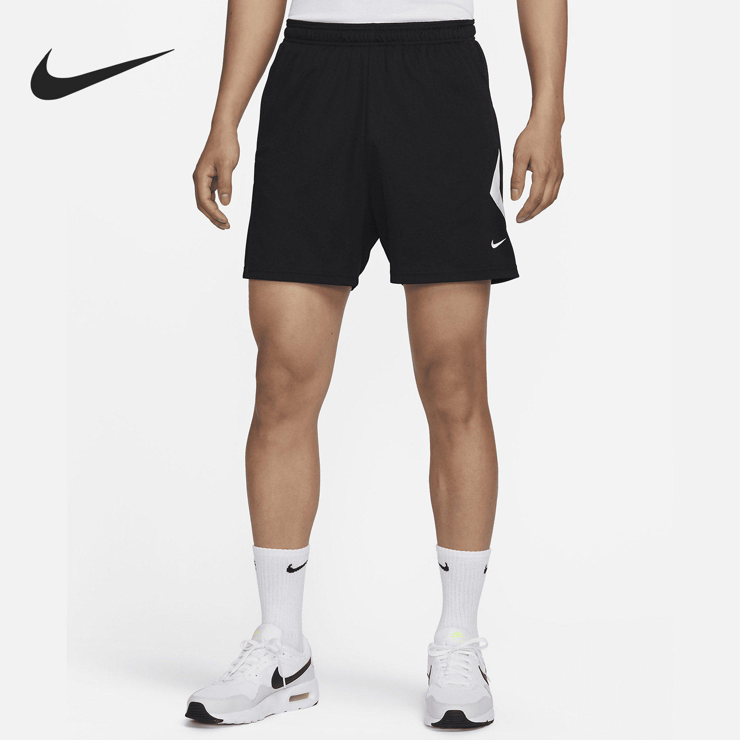 Nike/耐克正品DRI-FIT 男子运动透气针织足球短裤FB6573-010,运动服/休闲服装,运动中长裤／短裤,淘宝优惠券,粉丝福利购,淘宝优惠卷