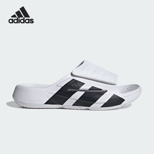 Adidas/阿迪达斯正品男女同款轻便透气舒适休闲拖鞋JS3584