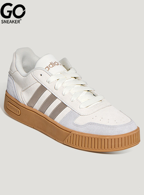 Adidas/阿迪达斯正品2026春季款男女运动低帮系带耐磨板鞋KH8221