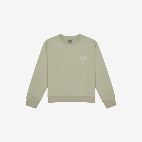 New Balance/NB正品运动女子时尚潮流圆领卫衣套头衫AWT41300-OVN