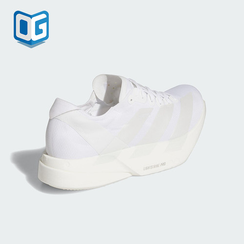 Adidas/阿迪达斯正品ADIZERO男士透气缓震经典厚底跑步鞋JR6366