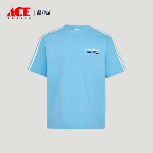 Adidas/阿迪达斯正品三叶草男女圆领套头经典透气休闲短袖KT6376